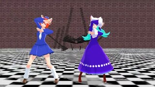 【mmd di gi charat】リンナ・キャラット＆ミ・ケ・キャラットでロミオとシンデレラ