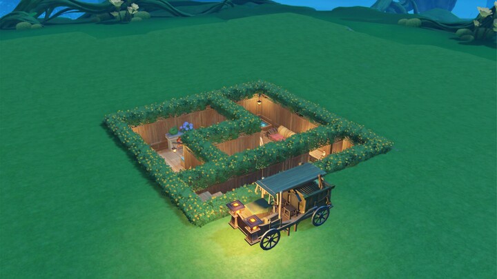 “Genshin Impact·Dust-Petal Teahouse” Kembali ke Sumeru untuk Menggali Lubang, Rumah Bawah Tanah deng