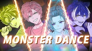 【歌ってみた】MONSTER DANCE / アステル 奏手イヅル 律可 影山シエン