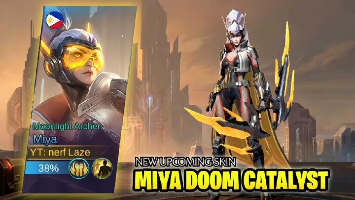 New Mlbb Upcoming Skin Miya Doom Catalyst😍