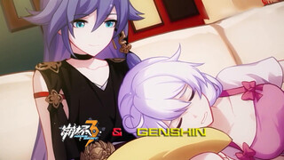 [Honkai Impact 3rd x Genshin Impact] Dewa: Aku Juga Ingin Menggunakan BGM dari Pendengar Buku