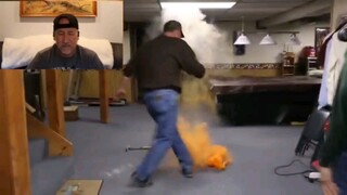 Psycho Brother Fires Cameraman Uncle Larry's Reaction