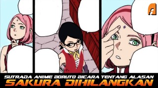 SUTRADA ANIME BORUTO BICARA ALASAN KENAPA SAKURA DIHILANGKAN DARI EP 203