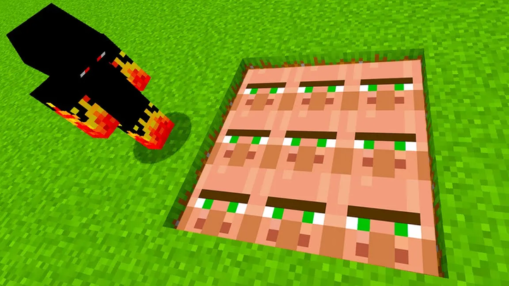 ฉันเปลี่ยนชาวบ้านให้เป็นน้ำในมายคราฟ