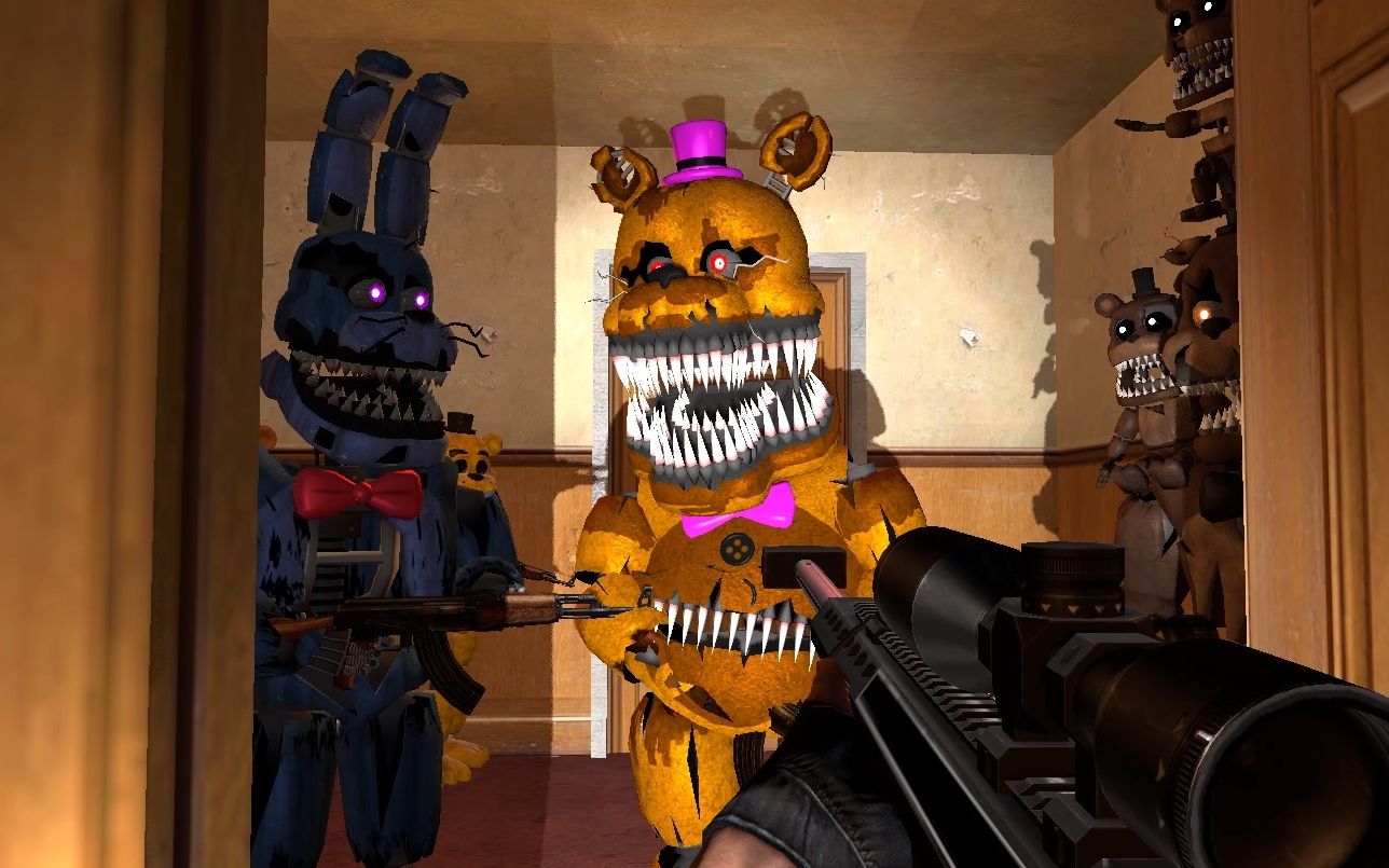 five nights at freddys shooting games