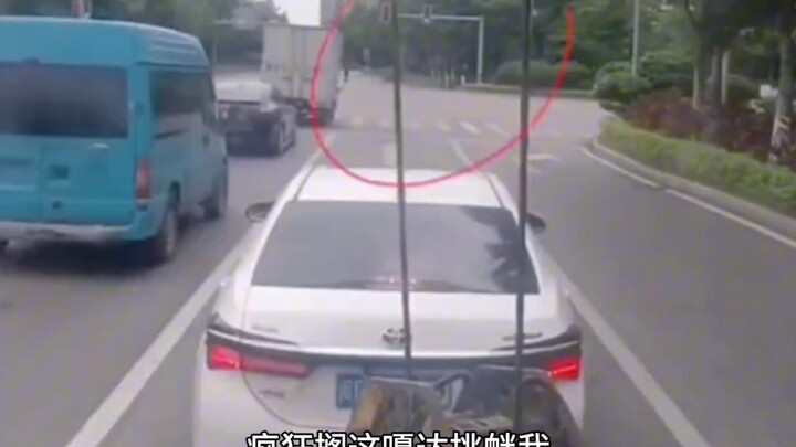 Driving a paper-thin car and still so cocky!