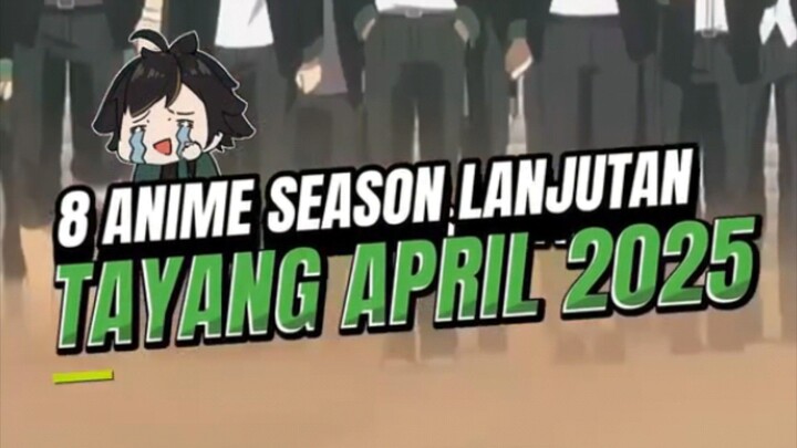 Musim baru anime baru! kita mulai dari yang season lanjutan. Yang baru baru next VT ya.