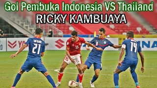 Timnas Gol RICKY KAMBUAYA Indonesia VS Thailand FINAL LEG 2 AFF CUP 2020