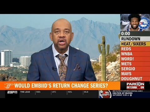 Pardon The Interruption| Wilbon believes the 76ers will takes down the Heat with Joel Embiid returns