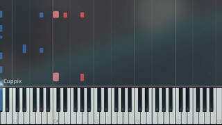 It is the beautiful piano version of Nanfang Kai's "Ask the Heart"