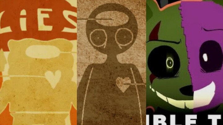 Spongebob và Địa ngục của Những Điều Kinh Hoàng: SpongeBob & Cá Nói Dối x Địa ngục của Charlie x Nhữ