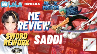 MeReview skill/jurus dari SWORD Saddi milik Roronoa Zoro (BLOXFRUITS) #27