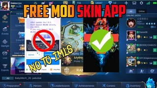 NEW APP FREE CHOU MOD SKIN MOBILE LEGENDS 🔥