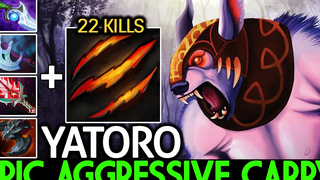 YATORO Ursa Epic Aggressive Carry No Mercy 22 สังหาร Dota 2