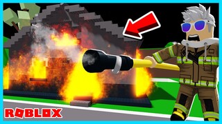 Aku Menjadi Pemadam Kebakaran! - FireFighter Simulator (Roblox)