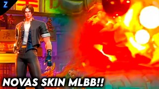 NOVAS SKINS DO MOBILE LEGENDS