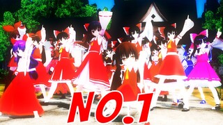 重回东方人气投票第一的灵梦be like：