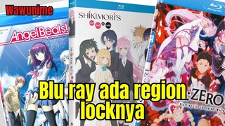 Ternyata Blueray Anime ada region lock nya juga, waduh!!!