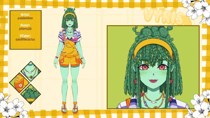 GullTheCactus | Live2D VTuber Showcase