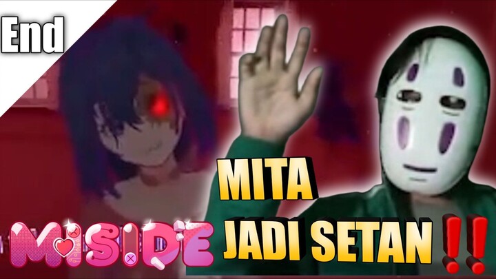MITA JADI SETAN⁉️ || MiSIDE Indonesia Gameplay Moment #End