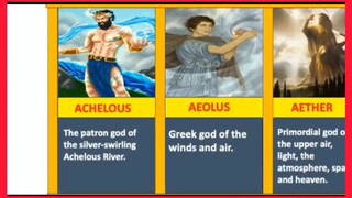 The Greek Gods and Goddesses