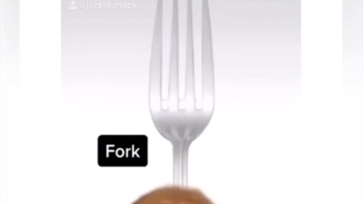 Hearing a fork squeak for the first time