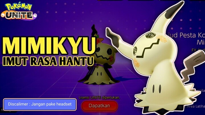 REVIEW MIMIKYU YANG BARU RILIS - POKEMON UNITE