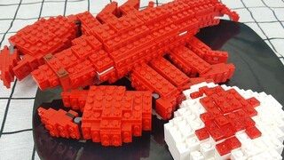 Lego Giant Lobster - เลโก้ในชีวิตจริง 19 / Stop Motion Cooking & ASMR