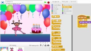Vui học lập trình Scratch cùng con - Bài làm thiệp sinh nhật phần 2