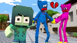 Monster School: Kissy Missy Broken Heart - Sad Story | Minecraft Animation