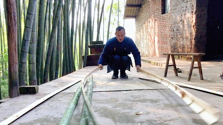 Paman pedesaan memotong bambu setiap hari, pekerjaan baru apa yang bisa dia lakukan?