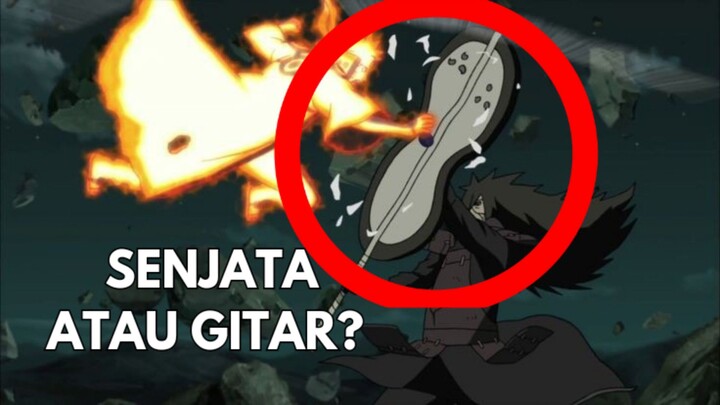 nama senjata yang di pakai madara😱