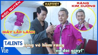 HẬU TRƯỜNG: MC Binz phỏng vấn Karik, bị bóc phốt đôi giày và hàm răng long lanh lấp lánh kiêu sa