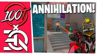 100 Thieves vs Eclectiq - HIGHLIGHTS | Knights Circuit Monthly 2022: April