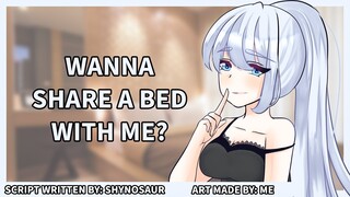 Sharing A Bed With Your Coworker - (Coworker x Listener) [ASMR Roleplay] {F4M} [Friends to Lovers]