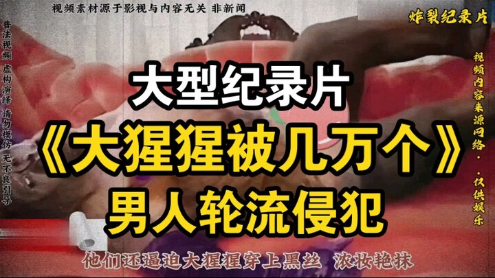 Documentary Series: “Gorillas Repeatedly Assaulted by Tens of Thousands of Men”