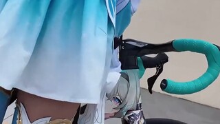 It’s so exciting, I saw Firefly riding a Firefly pain bike!