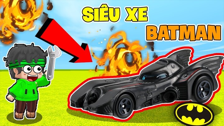 THỬ THÁCH KHANG DỪA CHẾ TẠO SIÊU XE CỦA BATMAN CỰC VIP TRONG MINI WORLD