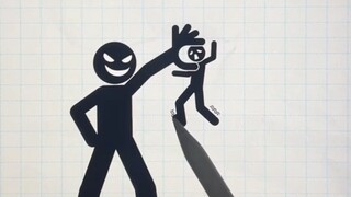 暗区玩累了，玩玩火柴人