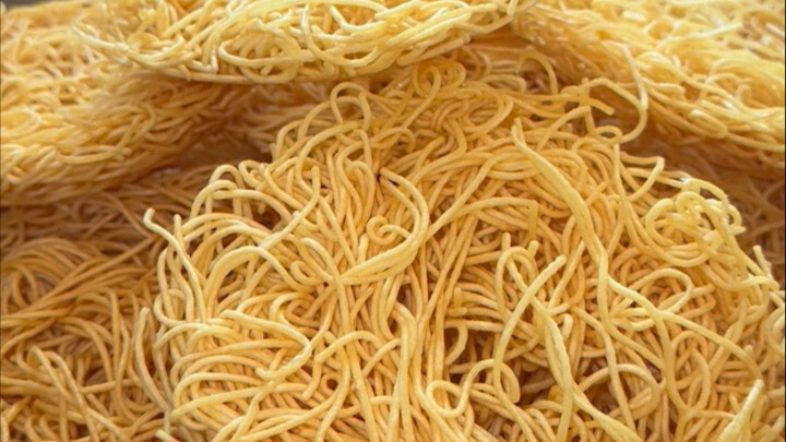 Crispy noodles made this way are simple and delicious