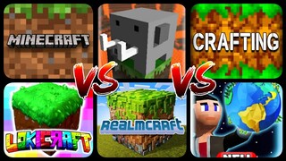 Minecraft PE❌Craftsman❌Crafting and Building❌Lokicraft❌RealmCraft❌EarthCraft 3D