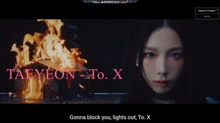 TAEYEON - To. X