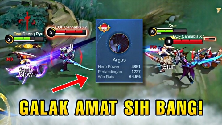 KETIKA SUHU ARGUS BERJUMPA LAPURYU DI EXP LANE... 🤯