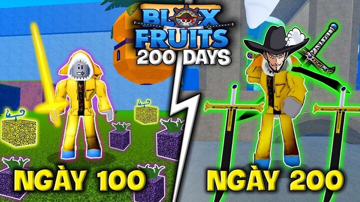 200 Ngày Trong Blox Fuits Roblox !