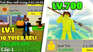 ZENO Thử Thách có 10 Triệu Beli Ở Level 1, Trở Thành RICK KID Mua toàn bộ sea 1 Blox Fruit