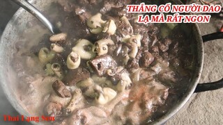 ĂN TIỆC NGƯỜI DAO MẪU SƠN M Ổ LỢN NUÔI 2 NĂM 100KG LÀM ĐỦ MÓN ĂN NGON Thai Lạng Sơn