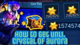 HOW TO GET UNLI CRYSTAL OF AURORA!🔥