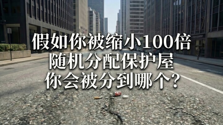 Nếu bạn bị thu nhỏ 100 lần, bạn sẽ được phân vào căn nhà bảo vệ nào?