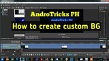 AndroTricks PH|How to create custom BG