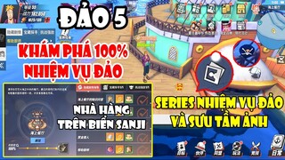 One Piece Fighting Path - Hoàn Thành Nhiệm Vụ Đảo 5 Sea Restaurant | Đào Kho Báu Và Sưu Tầm Ảnh
